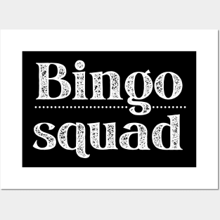 Bingo Squad Team Player Gift Mask Sweatshirt Posters and Art